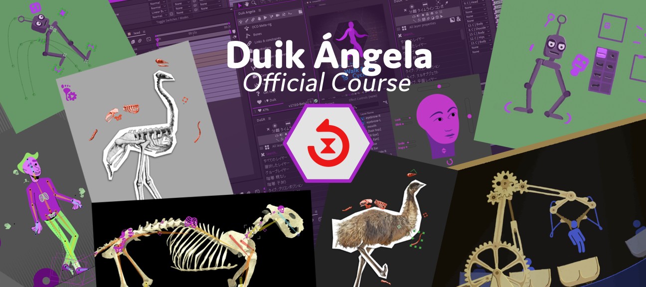 The official and comprehensive video course about Duik Ángela