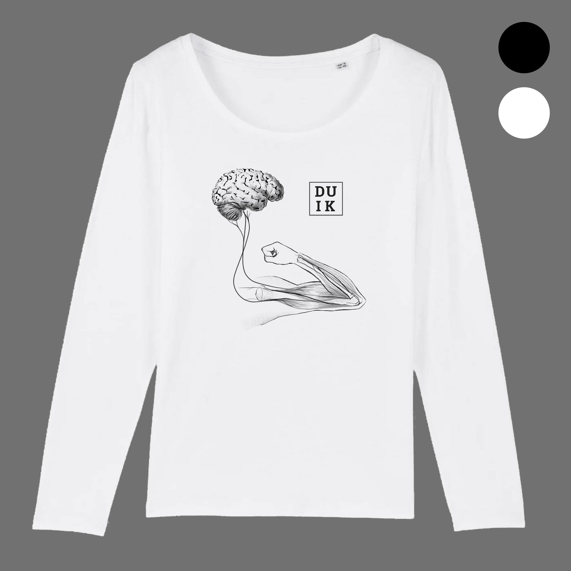 Duik Brain – Women Long Sleeve T-shirt 0 (0)