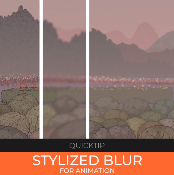 Create stylized blurs on After Effects